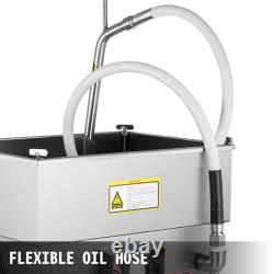 VEVOR Fryer Oil Filter 22/40/58L Commercial Cooking Oil Filtration System 300W