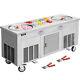Vevor Ice Roll Maker Commercial Fried Ice Cream Roll Machine 2-pan With 10 Boxes