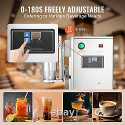 VEVOR Milk Tea Shaker Commercial Bubble Boba Milk Tea Mixer Machine Double Cups