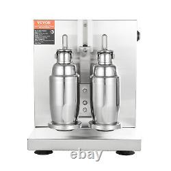 VEVOR Milk Tea Shaker Commercial Bubble Boba Milk Tea Mixer Machine Double Cups