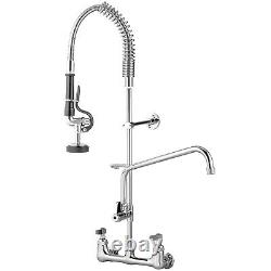 VEVOR Pre-Rinse Sink Faucet Commercial Kitchen Add-On Mixer Tap 44 Height