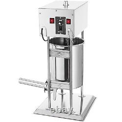 VEVOR Sausage Stuffer 12L/28lbs High Torque Commercial Electric Stainless Steel