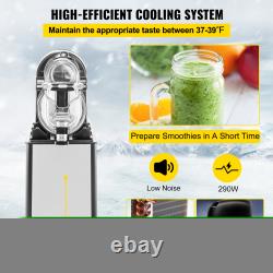 VEVOR Slushy Machine Daiquiri Machine Commercial 3/6L Frozen Drink White/Black