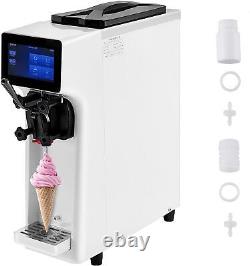 VEVOR Soft Serve Ice Cream Machine 10-20L/H Commercial Ice Cream Maker Tabletop