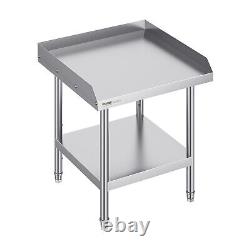 VEVOR Stainless Steel Work Table 24x24 Commercial Food Prep Table Restaurant