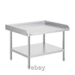 VEVOR Stainless Steel Work Table 30x36 Commercial Food Prep Table Restaurant