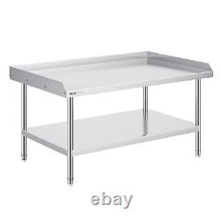 VEVOR Stainless Steel Work Table 30x48 Commercial Food Prep Table Restaurant