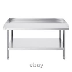 VEVOR Stainless Steel Work Table 30x48 Commercial Food Prep Table Restaurant