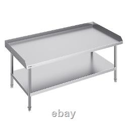 VEVOR Stainless Steel Work Table 30x60 Commercial Food Prep Table Restaurant