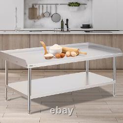 VEVOR Stainless Steel Work Table 30x60 Commercial Food Prep Table Restaurant