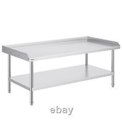 VEVOR Stainless Steel Work Table 30x60 Commercial Food Prep Table Restaurant