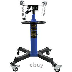 VEVOR Transmission Jack 1100 lbs 2-Stage Hydraulic High Lift Vertical Telescopic