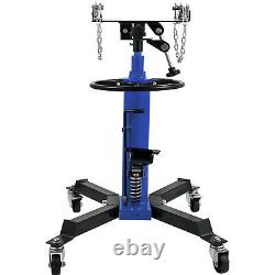 VEVOR Transmission Jack 1100 lbs 2-Stage Hydraulic High Lift Vertical Telescopic