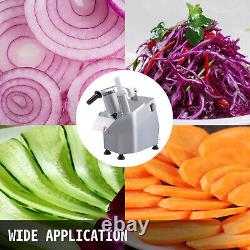VEVOR Vegetable Cutter Commercial Food Processor 6 Disks Fruit Dicer Processor