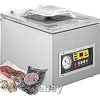 Vacuum Sealer 320W Commercial Food Chamber Vacuum Sealing Packing Machine 110V