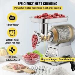 Vevor Electric Meat Grinder 1100w Commercial Industrial Meat Grinder 550lb